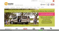 Desktop Screenshot of hsauto.cz