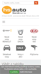 Mobile Screenshot of hsauto.cz